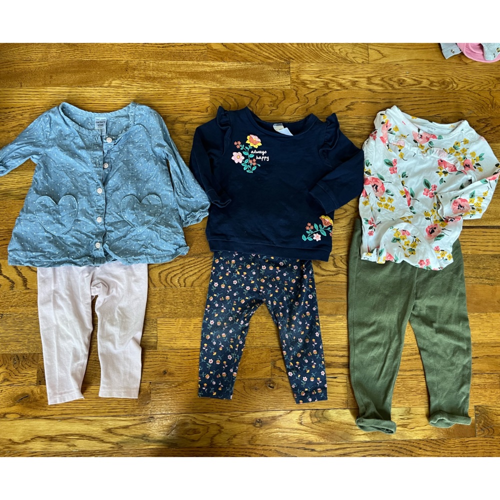 Baby girls outfit sets